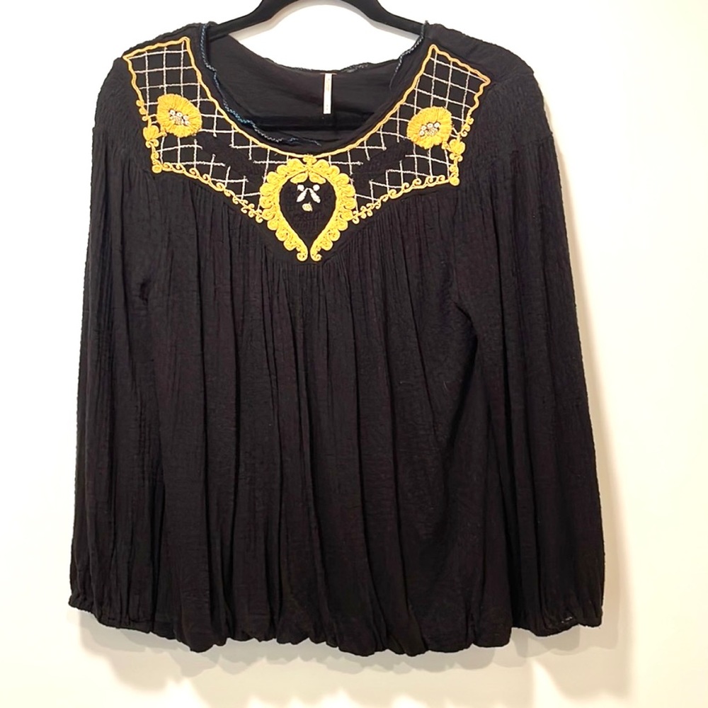 Free People Peasant Blouse